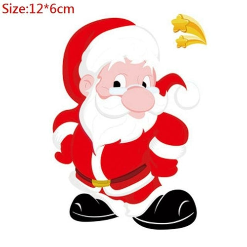 Christmas Window Stickers Christmas Decorations for Home Navidad 2021