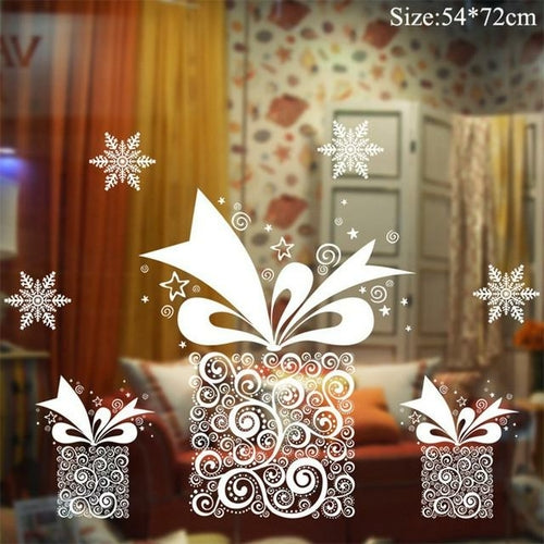 Christmas Window Stickers Christmas Decorations for Home Navidad 2021