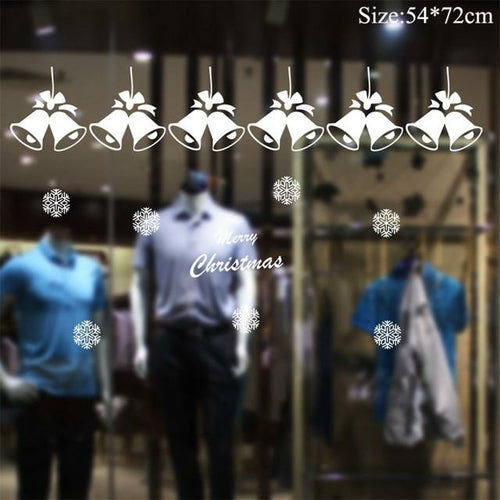 Christmas Window Stickers Christmas Decorations for Home Navidad 2021