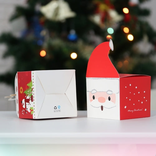 1PCS Christmas Gift Box Beautifully Folded