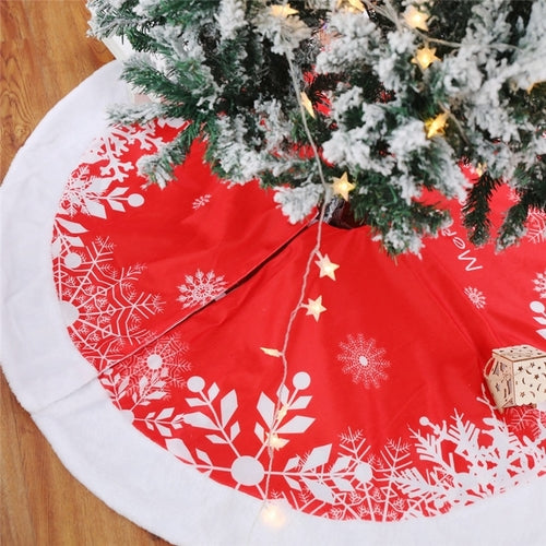 Christmas High-grade Sequins Tree Skirt Apron