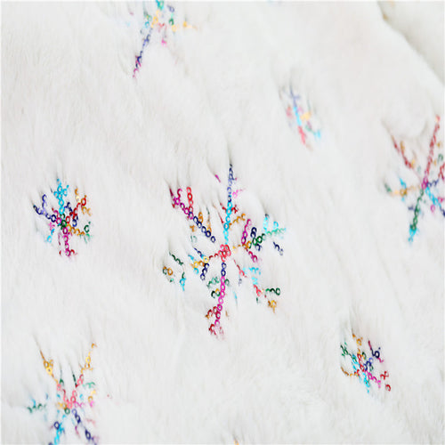 Christmas High-grade Sequins Tree Skirt Apron