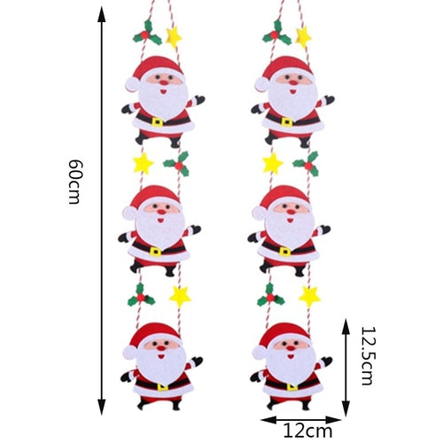 Cute Wooden Christmas Tree Hanging Ornaments – Festive Home & Xmas Decorations by Orange Perses