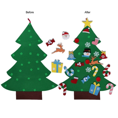 OurWarm DIY Felt Christmas Tree New Year Gifts