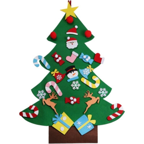 OurWarm DIY Felt Christmas Tree New Year Gifts